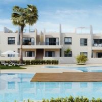 Bungalow at the spa resort, by the lake, in the suburbs, at the seaside in Spain, Comunitat Valenciana, Torre de la Horadada, 65 sq.m.