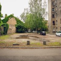 Land plot in the big city in Latvia, Riga, Riga Ghetto