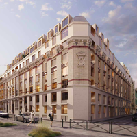 Apartment in the big city in France, Paris, 103 sq.m.