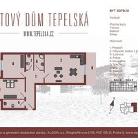 Flat Czechia, Karlovy Vary Region, Marianske Lazne, 80 sq.m.