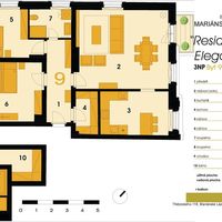 Квартира в Чехии, Карловарский край, Марианске-Лазне, 117 кв.м.