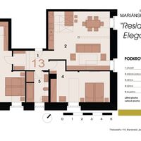 Квартира в Чехии, Карловарский край, Марианске-Лазне, 101 кв.м.