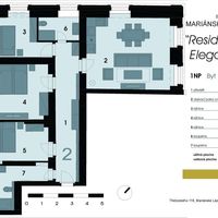 Flat Czechia, Karlovy Vary Region, Marianske Lazne, 100 sq.m.