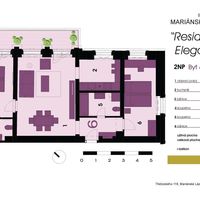 Flat Czechia, Karlovy Vary Region, Marianske Lazne, 74 sq.m.