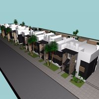 Дом у озера, в пригороде, у моря в Испании, Валенсия, Гуардамар-дель-Сегура, 80 кв.м.