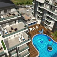 Apartment at the seaside in Turkey, Alanya, 67 sq.m.