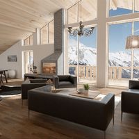 Apartment in the mountains in Switzerland, Valais, 65 sq.m.