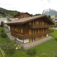 Chalet in the mountains, in the village in Switzerland, Berne, 258 sq.m.