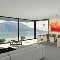 Apartment in the mountains, by the lake, in the suburbs in Switzerland, Ticino, 151 sq.m.