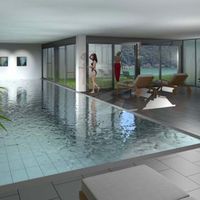 Penthouse in the mountains, by the lake, in the suburbs in Switzerland, Ticino, 181 sq.m.