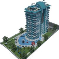 Apartment at the seaside in Turkey, Alanya, 76 sq.m.