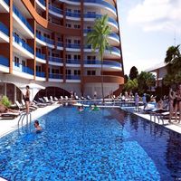 Apartment at the seaside in Turkey, Alanya, 44 sq.m.
