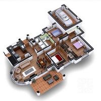 Дом в горах, у моря в Испании, Балеарские Острова, Кала Веделья, 240 кв.м.