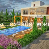 Вилла в большом городе, в горах, в пригороде, у моря на Кипре, Пафос, 190 кв.м.