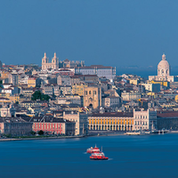 Магазин в большом городе в Португалии, Лиссабон