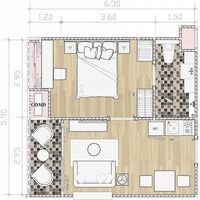 Квартира в Таиланде, 35 кв.м.