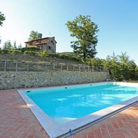 House in the mountains, in the village, in the forest in Italy, Siena, 130 sq.m.