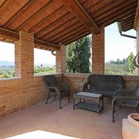 Elite real estate in the mountains, in the forest in Italy, Siena, 370 sq.m.