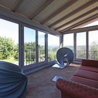 House in the mountains, in the forest in Italy, Umbria, 240 sq.m.