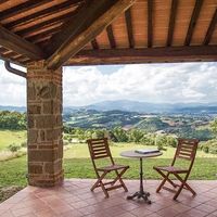 House in the mountains, in the forest in Italy, Umbria, 576 sq.m.