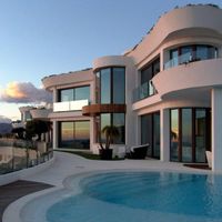 Villa in the big city, at the seaside in Spain, Comunitat Valenciana, Benidorm, 600 sq.m.