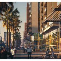 Apartment in the suburbs in United Arab Emirates, Dubai, 88 sq.m.