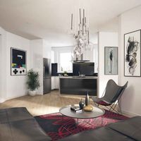 Apartment in the big city in Germany, Berlin, 58 sq.m.