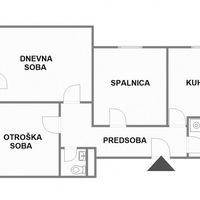 Квартира в большом городе в Словении, Марибор, 81 кв.м.