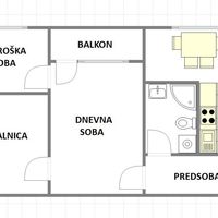 Flat in the big city in Slovenia, Maribor, 69 sq.m.