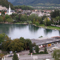 Restaurant (cafe) in the big city, by the lake in Slovenia, Bled, 405 sq.m.