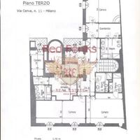 Apartment in Italy, Milan, 320 sq.m.