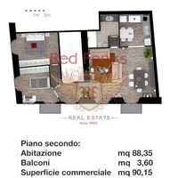 Apartment in Italy, Tronzano Lago Maggiore, 90 sq.m.