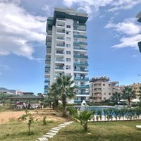 Квартира в большом городе, на спа-курорте, у моря в Турции, Аланья, 70 кв.м.