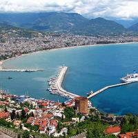 Apartment in the big city, in the mountains, at the spa resort, at the seaside in Turkey, Alanya, 64 sq.m.