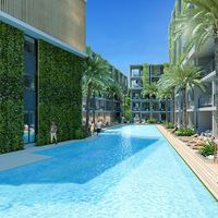 Apartment at the seaside in Thailand, Phuket, 51 sq.m.