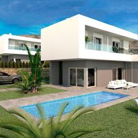 Villa in the mountains, at the seaside in Spain, Comunitat Valenciana, Finestrat, 151 sq.m.