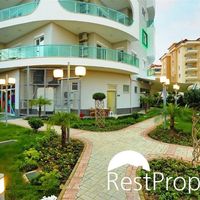 Flat at the spa resort, in the suburbs, at the seaside in Turkey, Alanya, 53 sq.m.