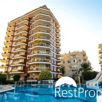 Apartment at the spa resort, in the suburbs, at the seaside in Turkey, Alanya, 120 sq.m.