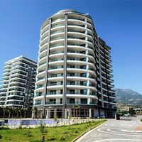 Пентхаус на спа-курорте, в пригороде, у моря в Турции, Махмутлар, 265 кв.м.