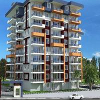 Апартаменты на второй линии моря/озера, в центре города в Турции, 73 кв.м.