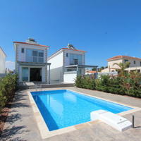 House at the first line of the sea / lake in Republic of Cyprus, Polis, 120 sq.m.