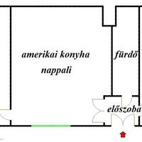 Квартира в центре города в Венгрии, Будапешт, 57 кв.м.