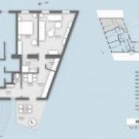 Flat in the city center in Hungary, Budapest, 64 sq.m.