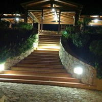 Restaurant (cafe) at the second line of the sea / lake in Italy, Porto Cervo, 838 sq.m.