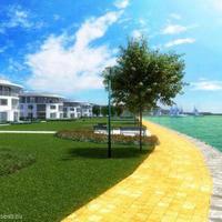 Flat in the city center, at the first line of the sea / lake in Hungary, Heves, 65 sq.m.