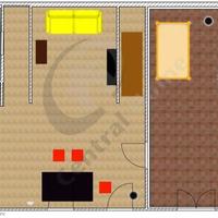 Flat in the city center in Hungary, Budapest, 42 sq.m.