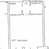 Apartment at the first line of the sea / lake in Italy, Pienza, 55 sq.m.