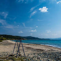 Шале на первой линии моря/озера в Греции, Центральная Македония, 350 кв.м.