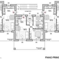 Апартаменты на второй линии моря/озера, в пригороде в Италии, Варезе, 78 кв.м.
