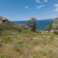 Land plot at the second line of the sea / lake in Montenegro, Budva, Przno